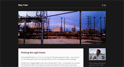 Desktop Screenshot of nilaypatel.co